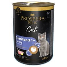 Konzerva Prospera Plus Sterilized 1+ Morčacie päté, bohaté na jahňacie 395g