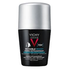 Vichy Guľôčkový detranspirant Homme Invisible Resist 72H (Dermo Detranspirant) 50 ml