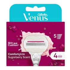 Náhradná hlavica Venus Comfortglide Sugarberry Scent 4 ks