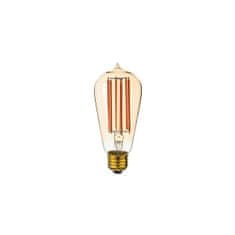 HUDSON VALLEY HUDSON VALLEY LED žiarovka ST64 6W E27 230V číra stmievateľná 4ks BLB-6W-CE-4-PACK