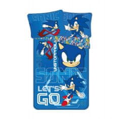 Jerry Fabrics Obliečky Sonic Let's go 140x200, 70x90 cm