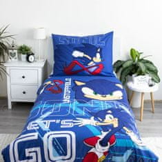 Jerry Fabrics Obliečky Sonic Let's go 140x200, 70x90 cm