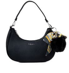 FLORA & CO Dámska kabelka Banana Bag 6994 Noir