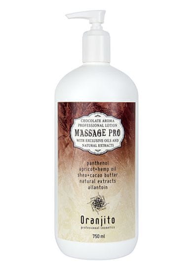 Masážne mlieko Čokoláda (Massage Pro Chocolate Professional Lotion) 750 ml