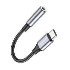 Borofone Adaptér BV16 USB-C - 3,5 mm konektor čierny