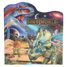 Dino World Maľovanky , 44 samolepiek