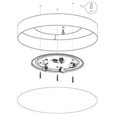 EGLO EGLO Stropné svietidlo Paster 97616