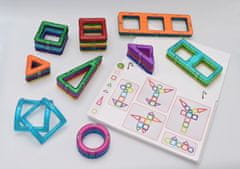 Magformers Geometria 1: Obrázky a stavby - box 45 dielikov