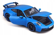 Maisto 2022 Porsche 911 GT3, modrá, 1:18