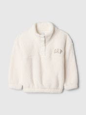 Gap Baby sherpa mikina s logom 2YRS