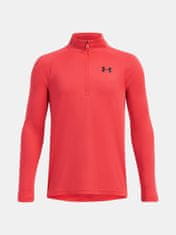 Under Armour Chlapčenské tričko Under Armour UA Tech 2.0 1/2 Zip-RED XS