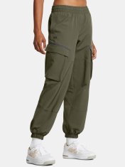 Under Armour Dámske športové nohavice Under Armour Unstoppable Cargo Pant-GRN XS