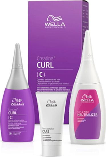 Wella Professional Súprava pre trvalú onduláciu pre jemné a farbené vlasy Creatine+ Curl C