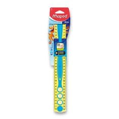 Maped Pravítko Kidy Learn 30 cm, mix farieb