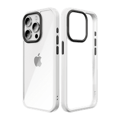 Rock Zadný kryt Guard Series pre iPhone 15 Plus clear-white