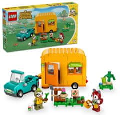 LEGO Animal Crossing 77054 Leif, karavan a záhradkársky obchod