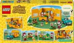 LEGO Animal Crossing 77054 Leif, karavan a záhradkársky obchod