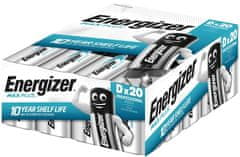 Energizer Veľký monočlánok D 20 kusov