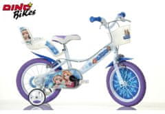 Dino bikes - Detský bicykel 14&quot;&quot; Snow Queen 2022