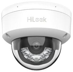 HiLook Powered by HIKVISION / IPC-D180HA-LU / Dome / 8Mpix / 2.8mm / Smart Hybrid Light / MD2.0 / IP67 + K08 / IR 30m