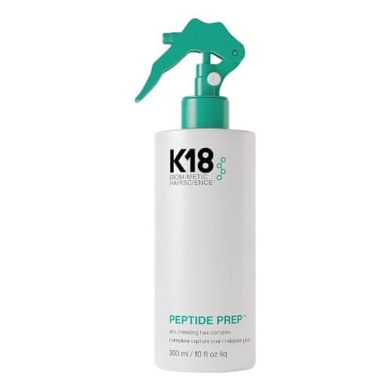 K18 Sprej na odstránenie kovov a minerálov z vlasov Peptide Prep (Pre Chelating Hair Complex) 300 ml