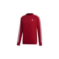 Adidas Mikina červená 188 - 193 cm/XXL 3STRIPES Crew