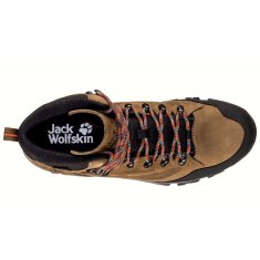 Jack Wolfskin Obuv treking hnedá 42 EU Rebellion Texapore Mid