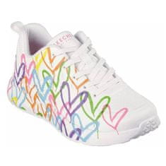 Skechers Obuv biela 38.5 EU Uno Lite-Heart Of Hearts