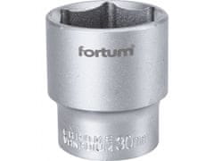 Fortum Hlavica nástrčná 1/2", 30mm, L 44mm