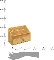 Dekorstyle Bambusový organizér B2Bus 9x priehradka 1x šuplík