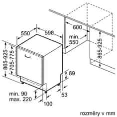 Bosch umývačka riadu SBD6ECX12E