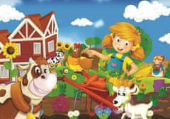 Art puzzle Puzzle Farmárka 35+60 dielikov