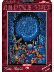 Art puzzle Svietiace puzzle Astrológia 1000 dielikov