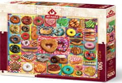 Art puzzle Puzzle Donuty 500 dielikov