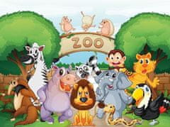 Art puzzle Drevené puzzle Vitajte v ZOO 100 dielikov