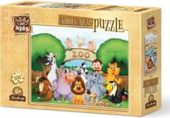 Art puzzle Drevené puzzle Vitajte v ZOO 100 dielikov