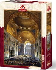 Art puzzle Puzzle Prvá modlitba v mešite Hagia Sofia 1000 dielikov