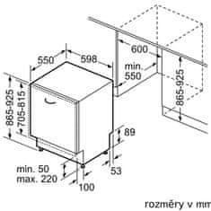 Bosch umývačka riadu SBH4ECX28E