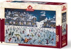 Art puzzle Puzzle Tanec na ľade 2000 dielikov