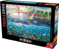 AnaTolian Puzzle Most pri San Franciscu 2000 dielikov