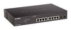 D-Link DGS-1100-10MPV2, 8x 1000Base-T 802.3af/802.3at PoE, 2x SFP, 130W PoE budget