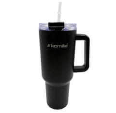 shumee OCEĽOVÝ TERMOhrnček THERMOS 1200ml S RÚČKOU A SLIMKOU KM-2172