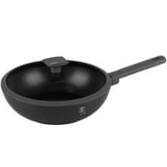 shumee TITÁNOVÝ WOK S POKROKOM 28cm BERLINGER HAUS BH-8124 ANTRACITE