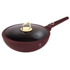 shumee TITÁNOVÝ WOK S POKROKOM 28cm BERLINGER HAUS BH-8034 LEONARDO