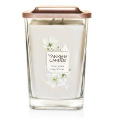 Yankee Candle Aromatická sviečka veľká hranatá Sheer Linen 552 g