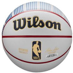 Wilson Lopty basketball biela 7 Nba Team City Collector Denver Nuggets Ball