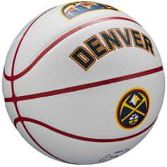 Wilson Lopty basketball biela 7 Nba Team City Collector Denver Nuggets Ball