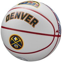 Wilson Lopty basketball biela 7 Nba Team City Collector Denver Nuggets Ball