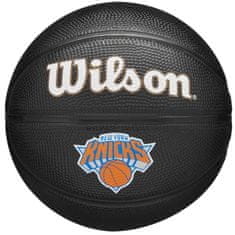 Wilson Lopty basketball čierna 3 Team Tribute New York Knicks Mini