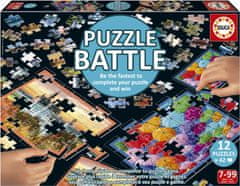 EDUCA Puzzle bitka Cestovanie 12x42 dielikov